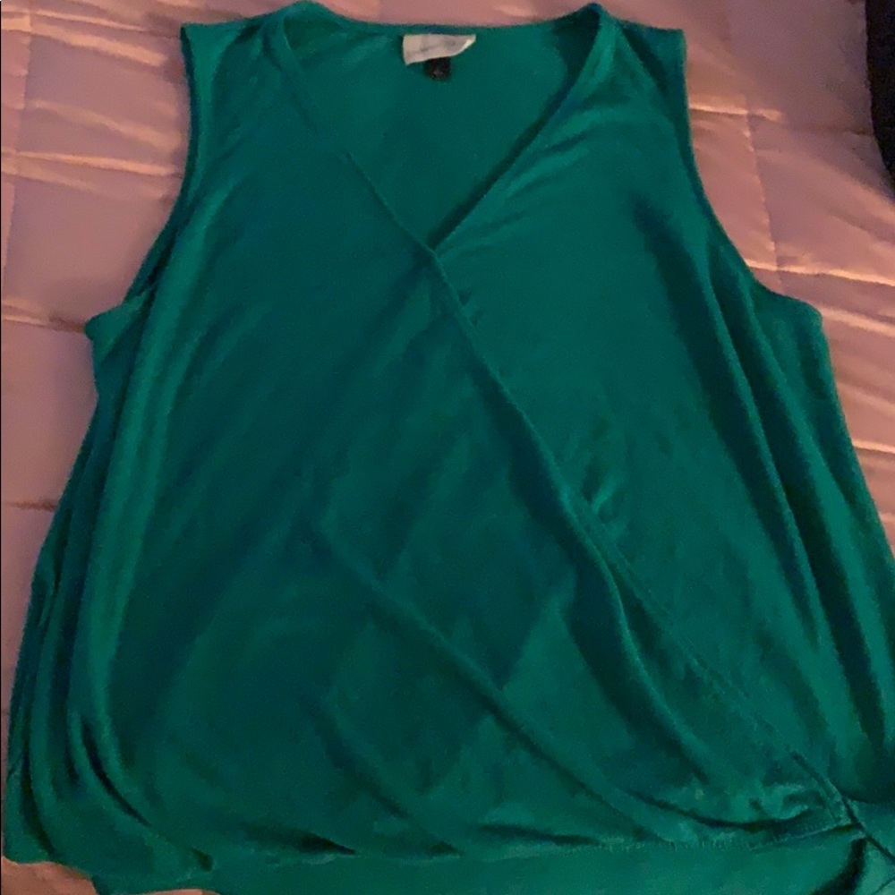 Soft Emerald Top!